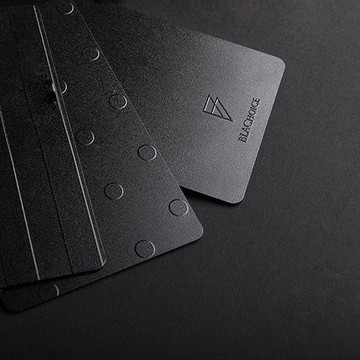 極簡黑一卡通/點點