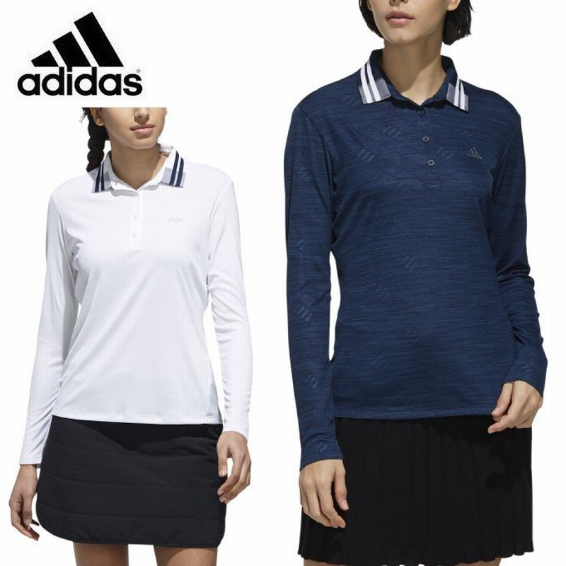 アディダス ゴルフウェア ポロシャツ 長袖 レディース スリーストライプス モノグラムプリント 長袖ポロ Fyo39 Adidas 通販 Lineポイント最大0 5 Get Lineショッピング