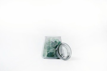 【 Montagne山造 】綠螢石｜富士山晶礦杯