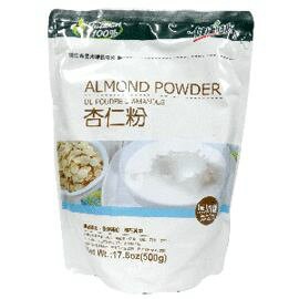 【健康時代】天然杏仁粉(無糖)(500g/包)