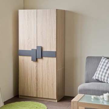 TZUMii武藏二門衣櫥 衣櫥 雙門衣櫃 衣物收納櫃