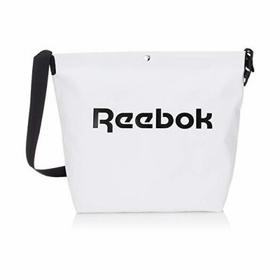 Reebok メンズ レディース 斜めがけ カジュアル ロゴ サイズ ショルダーバッグ ホワイト 通販 Lineポイント最大get Lineショッピング