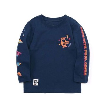 CHUMS 中大童 Kids Disco Time Brushed L/S T-Shirt長袖T恤 CH211341N001