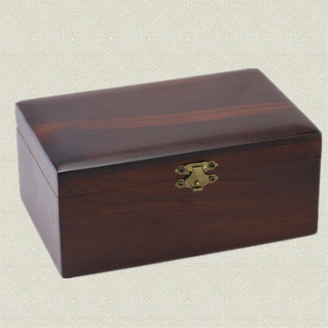 越南酸枝木質首飾盒 紅木中式 復古飾品收納盒實木素面開蓋珠寶盒