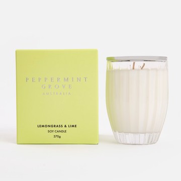 PGA蠟燭 檸檬草與萊姆 370g