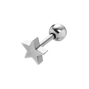 [韓國] [鋼飾] 極簡星星耳環 / 2款 / 單售 / Minimalist Star Earring