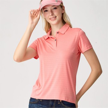 下殺52折-來自日本戶外運動休閒領導品牌《SASAKI》超輕量彈力排汗速乾功能休閒短衫/644005(女款)