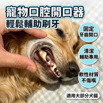 ✨臺灣出貨✨狗狗刷牙輔助器  刷牙固定器 口腔清潔輔助 除牙垢 開口器 側邊擴口器