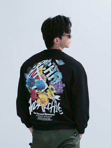 花蝴蝶背圖衛衣