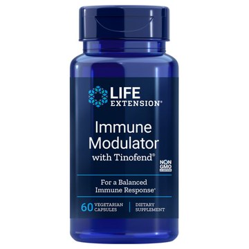 Immune Modulator With Tinofend 60 Vcaps by Life Extension