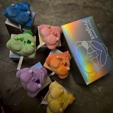 眼淚發射計劃系列CRYBABY哭娃毛絨掛件盲盒明盒確認款式生日禮物 禮物生日禮物 禮物