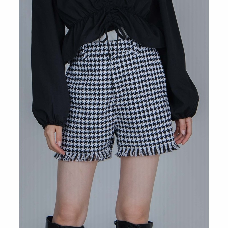 ツイードチェックショーパン 通販 Lineポイント最大5 0 Get Lineショッピング