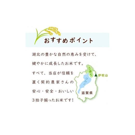 ふるさと納税 滋賀県 長浜市 令和5年 滋賀県湖北産 湖北のコシヒカリ 5kg(玄米)