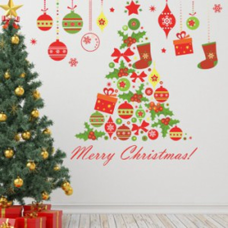 ウォールステッカー クリスマス 飾り ツリー 49 68cm シール 壁 壁紙 クリスマスツリー はがせる 剥がせる 北欧 木 雑貨 ガラス 窓 Diy 通販 Lineポイント最大1 0 Get Lineショッピング