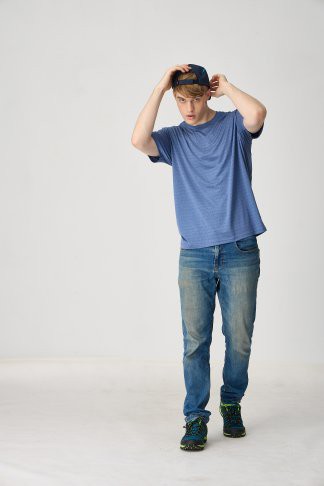 【 Sasaki】長效性吸濕排汗圓領短衫  #634002