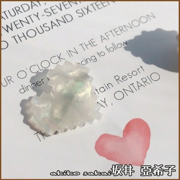 『坂井．亞希子』星幻炫光系列可愛百搭造型鴨嘴夾
