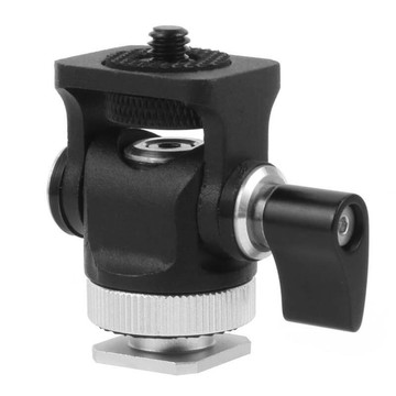 【源一商社】攝像雲台 阻尼雲台 金屬蝸牛雲臺阻尼單反相機兔籠監視器同屏熱靴支架手機夾連接配件