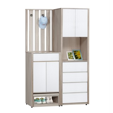 【MUNA 家居】 蒂芙尼4尺屏風鞋櫃