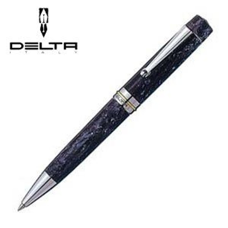 9109◆DELTAデルタ◆ボールペン◆ジャーナル◆ブラック◆レジン素材◆長さ138㎜