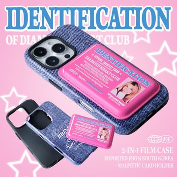 VAVENUE辣妹卡套手機殼機適用蘋果iPhone 16 15 14Pro Max千禧風Y2K美式復古原創magsafe磁吸二合一韓國菲林