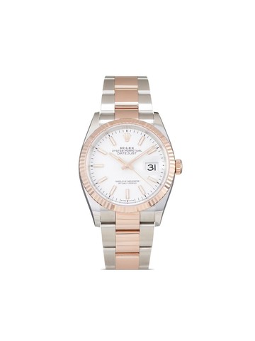 Rolex - 2023 unworn Datejust 36mm - unisex - Sapphire Glass/Rose Gold - One Size - White