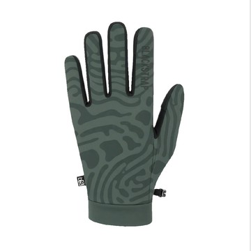 BlackStrap Cruiseliner Glove 觸控保暖手套｜印花森綠Inprint Obsidian(M-XL)｜透氣 防滑 可操作3C