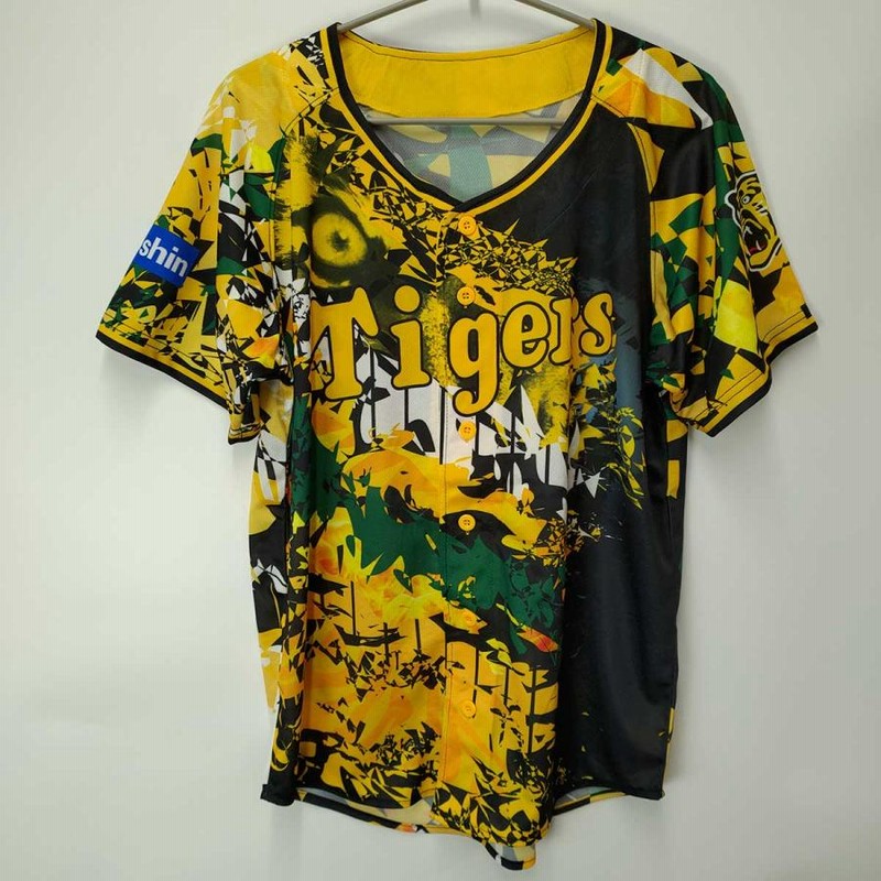 【限定　袋付き】阪神　タイガース　アルカンダラ　ウル虎　ユニフォーム　ミズノ　L 限定 袋付き】阪神 タイガース アルカンダラ ウル虎