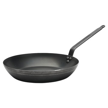 de Buyer 畢耶 電磁爐不適用 輕礦藍鐵系列 單柄平底鍋  32cm  1個