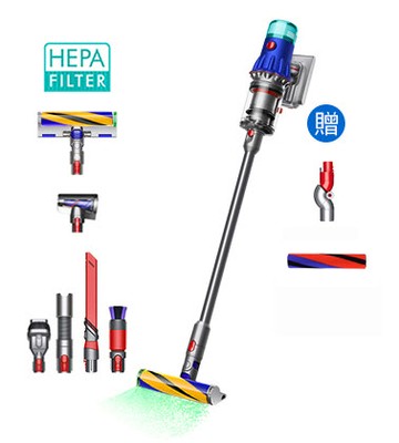 【送三豪禮】Dyson V12 Detect Slim™ Fluffy 輕量無線吸塵器