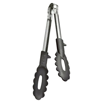 ECHO 金屬 迷你料理夾 黑色 輕巧易握 不佔空間 輕鬆夾取各式料理  1個