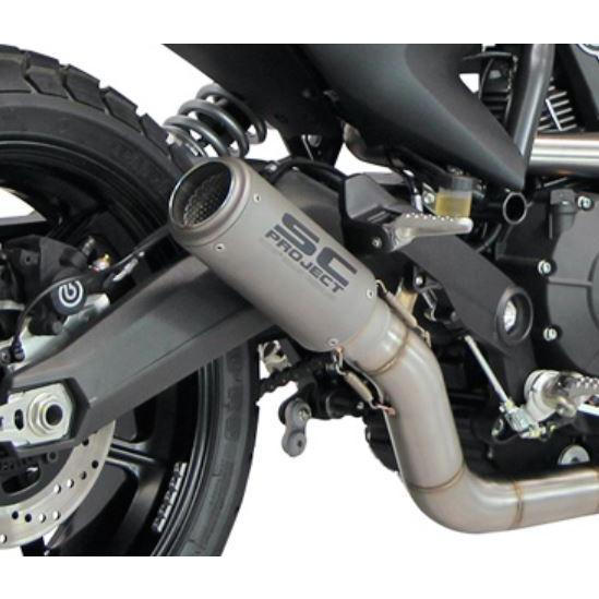 SCプロジェクト Ducati スクランブラー 800 2015-2016 CR-Tマフラー 