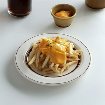 日本製 KOYO 復古滾邊 21cm 圓盤 紅棕