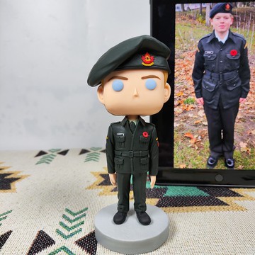 【客製化3D人像公仔】訂製手工Funko Pop男生朋友老公生日禮物