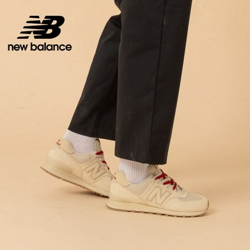 【New Balance】 NB 復古鞋_中性_卡其杏_U5742EB-D楦 574 (附雙鞋帶) (Winter著用)