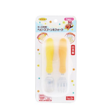 Anpanman AN麵包超人不鏽鋼餐具組(附收納盒)(日本製)