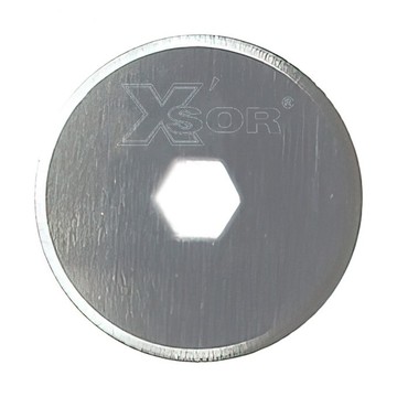美工刀 台灣Xsor頂級SKS7鋼曲線切割圓刀片2入DW-RB018直徑18mm適DW-19018 DW-RC018B