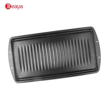 精鐵燒烤盤鐵板燒烤肉盤家用商用韓式烙餅煎盤無煙不沾烤肉鍋托盤