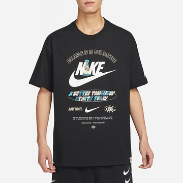 S.G NIKE Sportswear DZ2851-010 黑 短袖上衣 短T 運動 休閒 寬鬆 男款