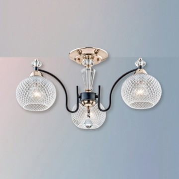 E27鄉村風半吸頂三燈 B102-13-63335