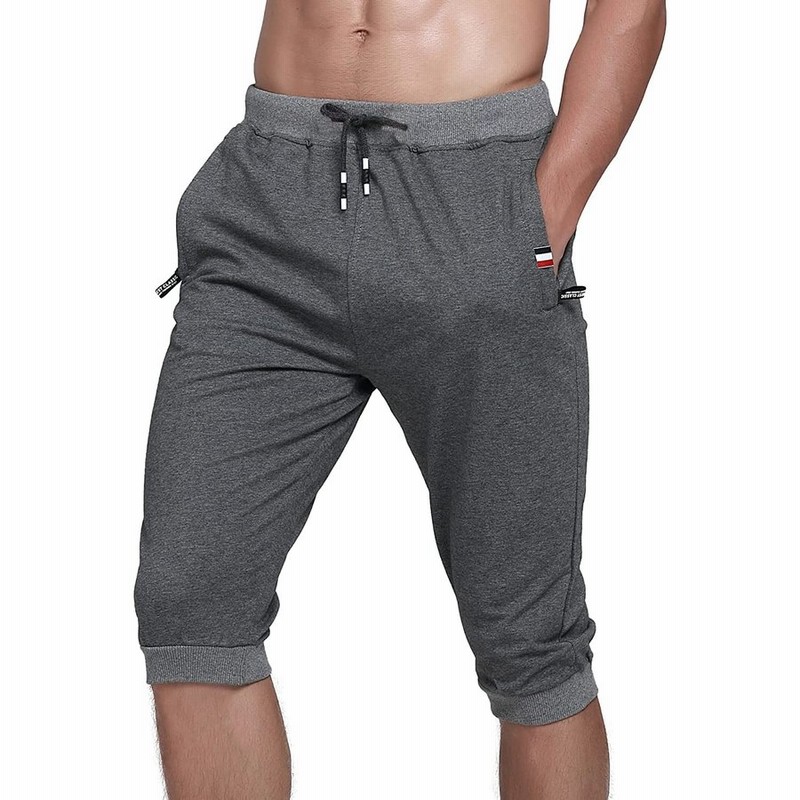 Gopune メンズ ショートパンツ メンズパンツ 7分丈 メンズスポーツパンツ ジョガーパンツ ランニング スポーツ トレーニング ジム スフィット 通販 Lineポイント最大get Lineショッピング