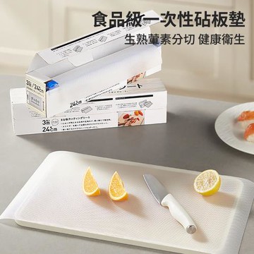 【媽媽咪呀】買一送一共2入日本食品級一次性砧板墊(拋棄式砧板墊 餐墊 露營野餐食物墊 菜板墊 日式料理墊)