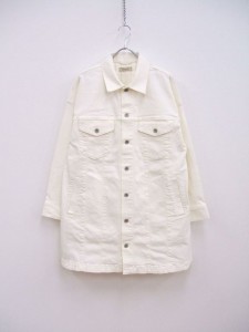 COEL/YANUK 新品 定価36300円 デニムコート デニムジャケット ホワイト