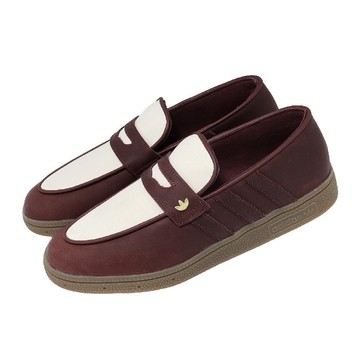 adidas 休閒鞋 Handball Spezial Loafer W 女鞋 男鞋 酒紅 樂福鞋 LA6440