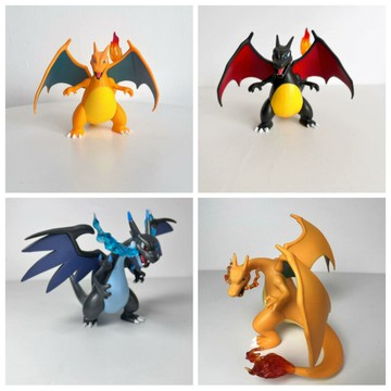 寵物 精靈 GK 噴火龍 mega噴火龍X WM風車噴火龍小版動漫模型