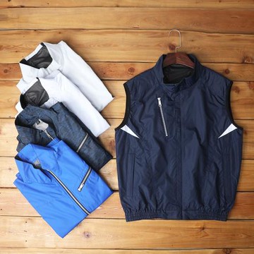 外貿日單尾單戶外運動馬甲男女防風防雨工裝馬夾上衣騎行登山坎肩