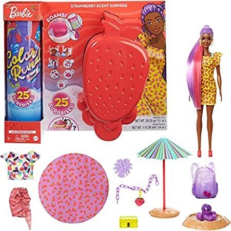 特別価格Barbie Color Reveal Foam! Doll Pet Friend with 25