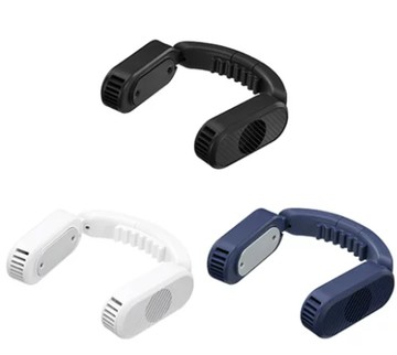 日本 GREEN HOUSE GH-NCA 頸掛式 降溫 3段強度 冷卻 消暑  輕量 靜音 日本代購