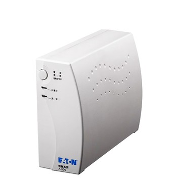 EATON Eaton伊頓   A-500(A500)離線式 500VA 110V UPS不斷電系統 白色