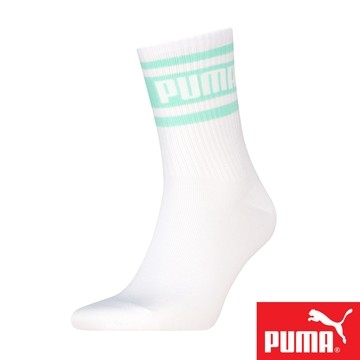 PUMA中短筒襪1雙裝-白薄荷綠(多尺寸可選)