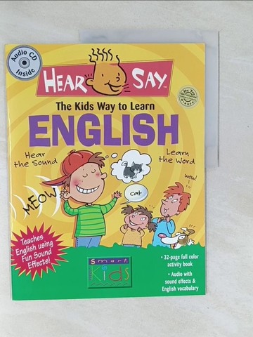 【書寶二手書T1／語言學習_Y4H】Hear-Say English: The Kids Way to Learn_Penton Overseas, Inc.